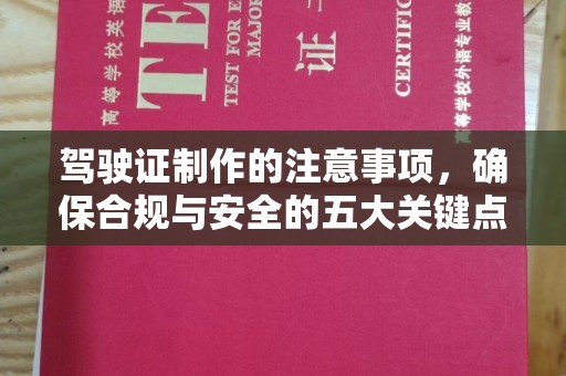 娄底驾驶证制作的注意事项，确保合规与安全的五大关键点