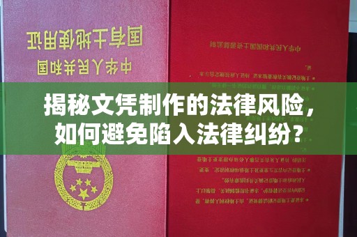 娄底揭秘文凭制作的法律风险，如何避免陷入法律纠纷？