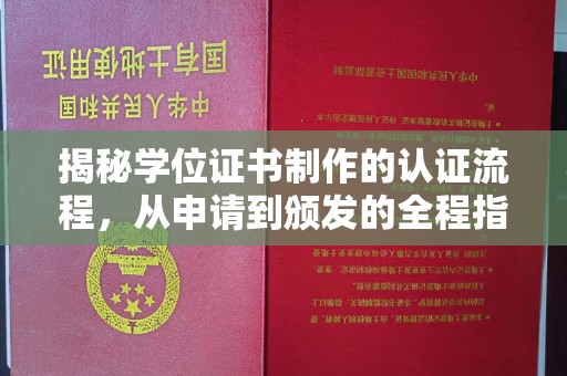 娄底揭秘学位证书制作的认证流程，从申请到颁发的全程指南