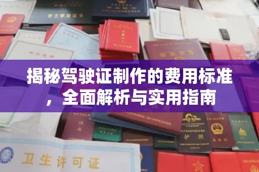 娄底揭秘驾驶证制作的费用标准，全面解析与实用指南
