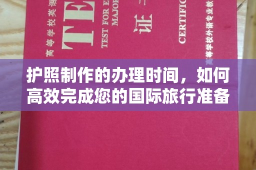 娄底护照制作的办理时间，如何高效完成您的国际旅行准备
