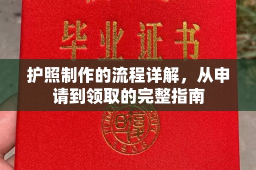 娄底护照制作的流程详解，从申请到领取的完整指南