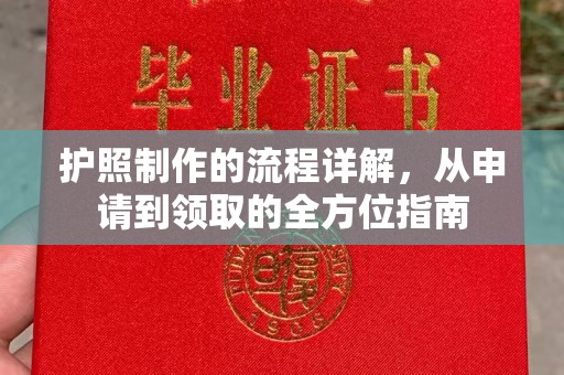 娄底护照制作的流程详解，从申请到领取的全方位指南